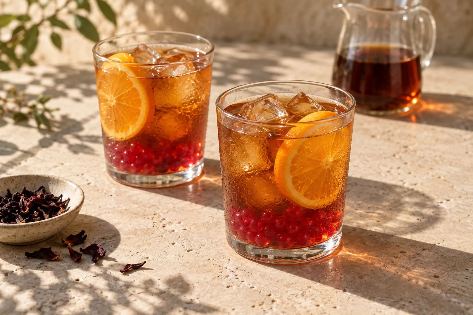 Hibiscus Iced Tea — the jug you keep going